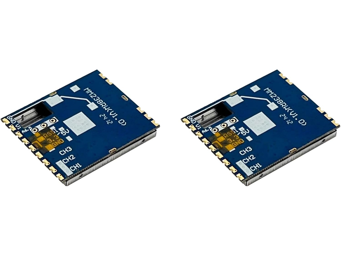 2 Módulos Receptores de Áudio e Vídeo Fpv Mm238rw 4.9g SFUSHOS (sem Câmera para Drone Rc)