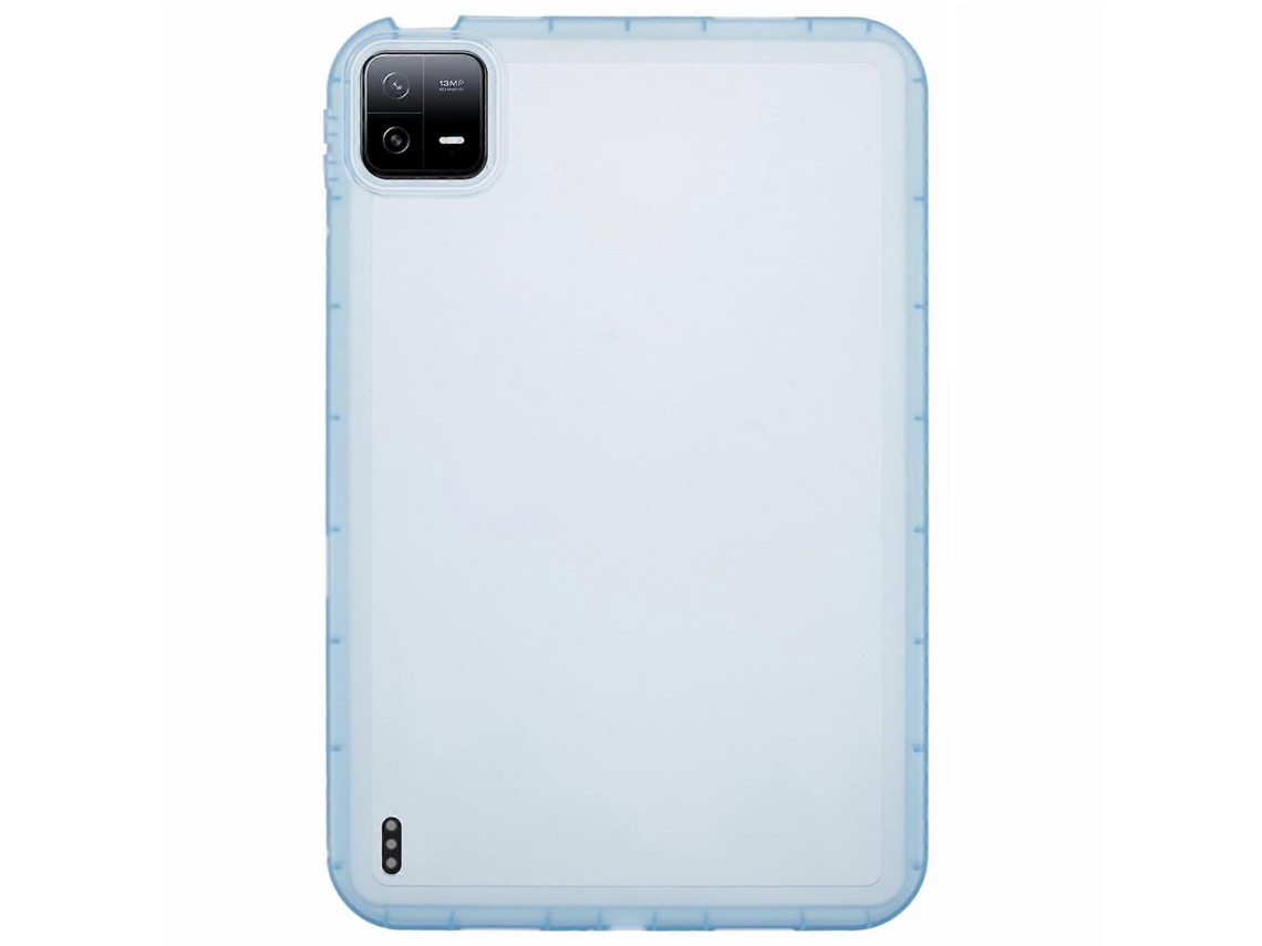 Capa protetora de TPU transparente azul Hengrongshen para tablets Xiaomi Pad 6 e Pad 6 Pro