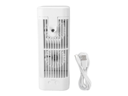 Ar condicionado de Mesa 5w, Motor Sem Escovas, Baixo Ruído, 120ml Tanque, Luz Noturna | S/MARCA