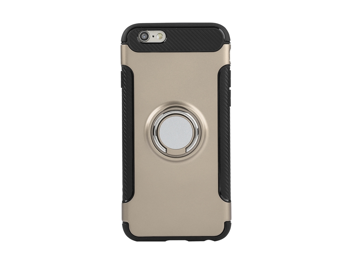 Capa de silicone para iPhone 6/6s EOOCOO com suporte