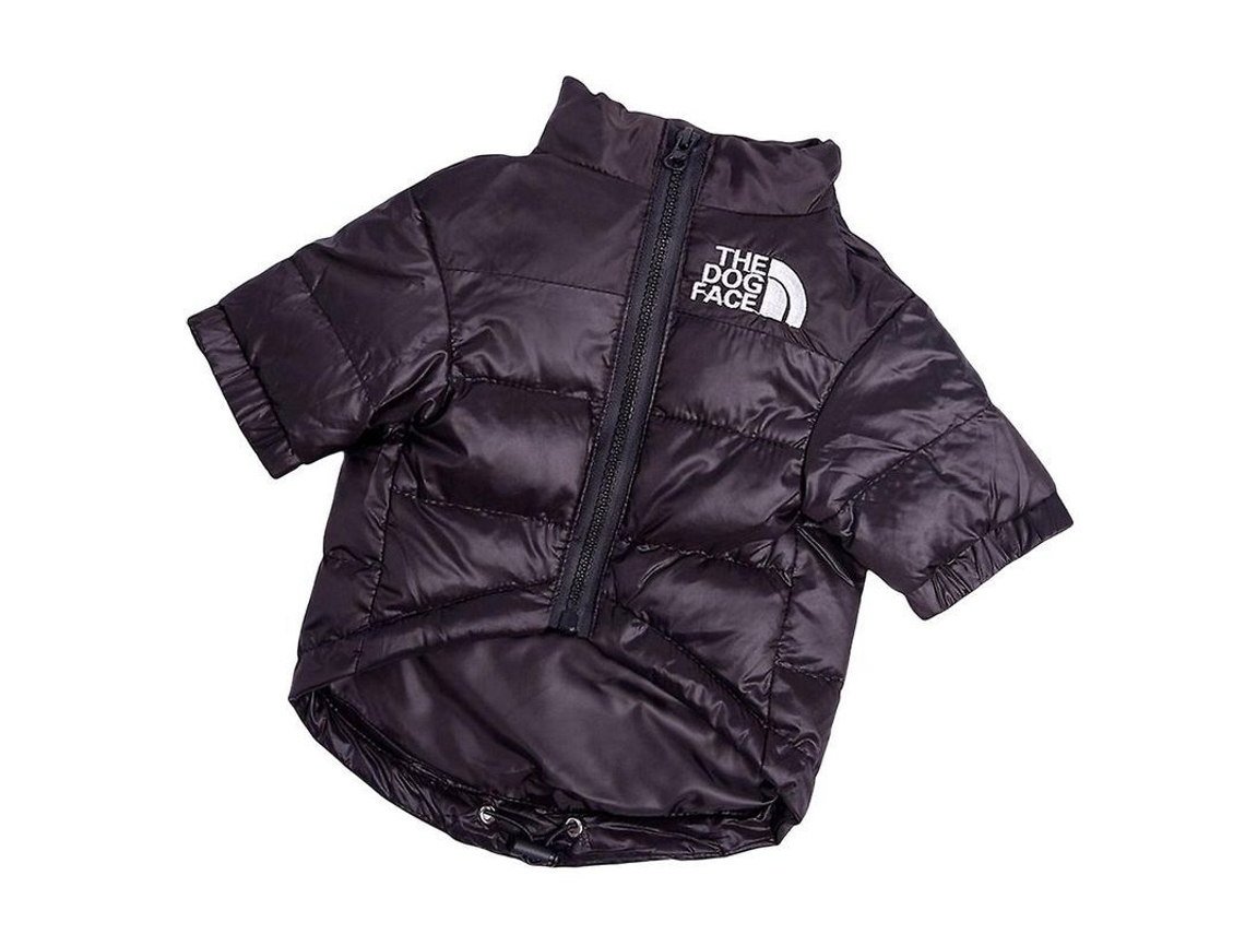 Casaco impermeável e corta-vento para cães, tamanho P/M, 2026, em poliéster, ideal para o inverno.
