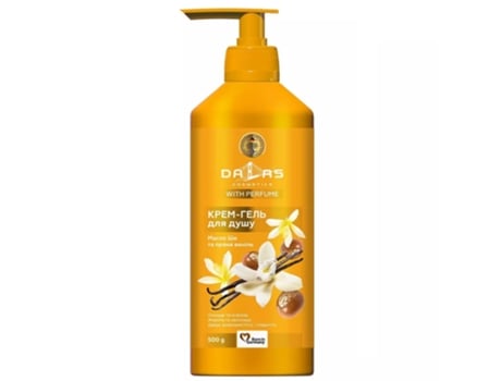 Luxe Shea Butter Vanilla Nourishing Shower Gel, 500ml Dalas
