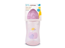 Copo com Palhinha Lilás BABY WELLS