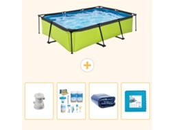 Exit-toys Piscina Exit Retangular - 300x200x65 Cm - 5-peças S188