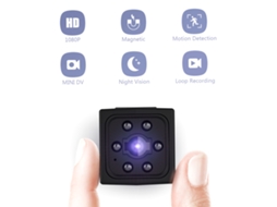 2026 câmara Espiã Mini 1080p Oculta com Detecção de Movimento e Visão Noturna Câmara de Segurança para o Lar