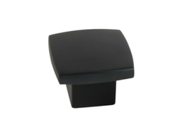 Pomo 25x25 Mm Pintura Negra Mate Nesu