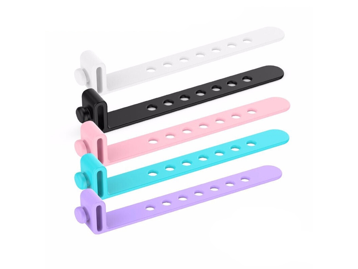 LAXISCREED: Laços de Silicone para Organizar Cabos