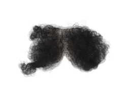 Pelos pubianos sintéticos macios para homens, mulheres e bonecas (modelo 2026)