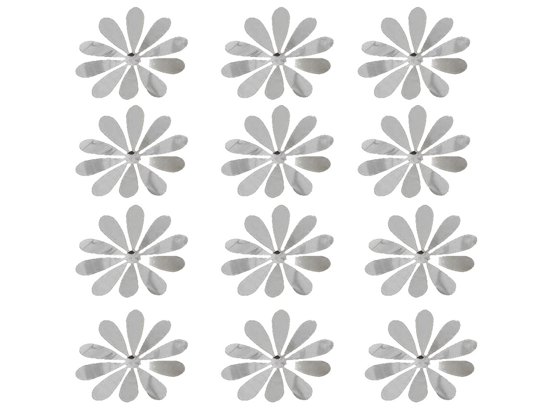 Adesivos de Parede LAXISCREED Girassol 3d Natal Casamento 12 Unid