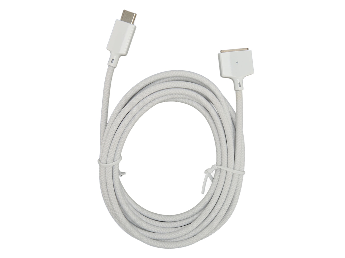 Cabo De Dados Pd140w, Trançado, Durável, Para Notebook Tipo-c E Magnético Magsafe 3.