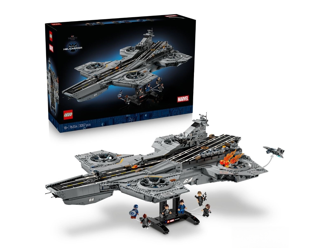 Lego Marvel Super Heroes 76354 Marvel O Helitransporte Da S.h.i.e.l.d. 76354