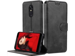Capa Xiaomi Redmi Note 4X HONGWE. Livro Preto
