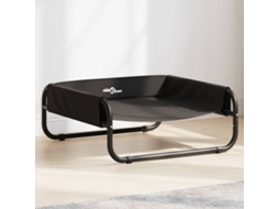 Vidaxl Cama Elevada Tecido Oxford E Aço Antracite
