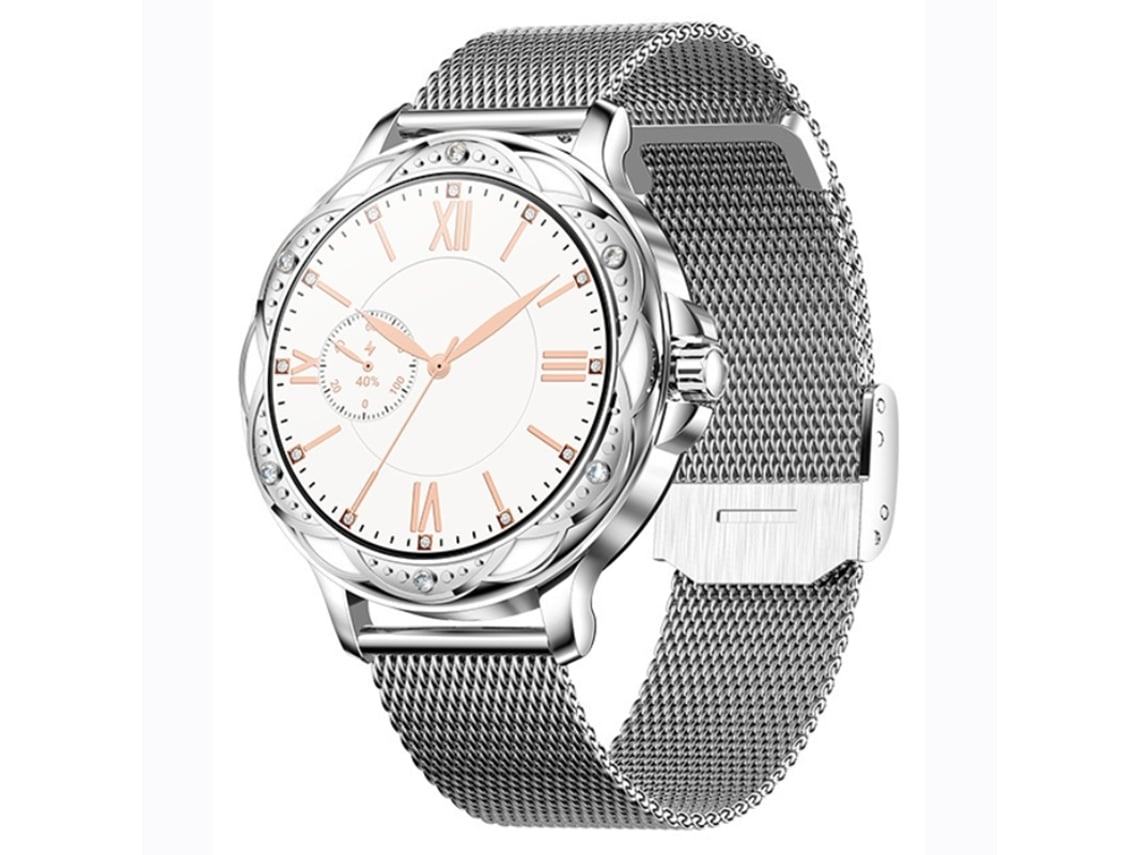 Smartwatch YUNZII para Mulheres com Chamadas Bluetooth e Monitoramento de Pressão Arterial (não aplicável)