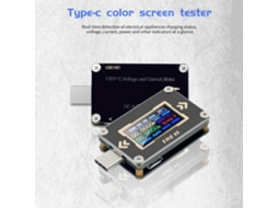 Testador USB C FNC88 com PD Trigger LCD 0.96