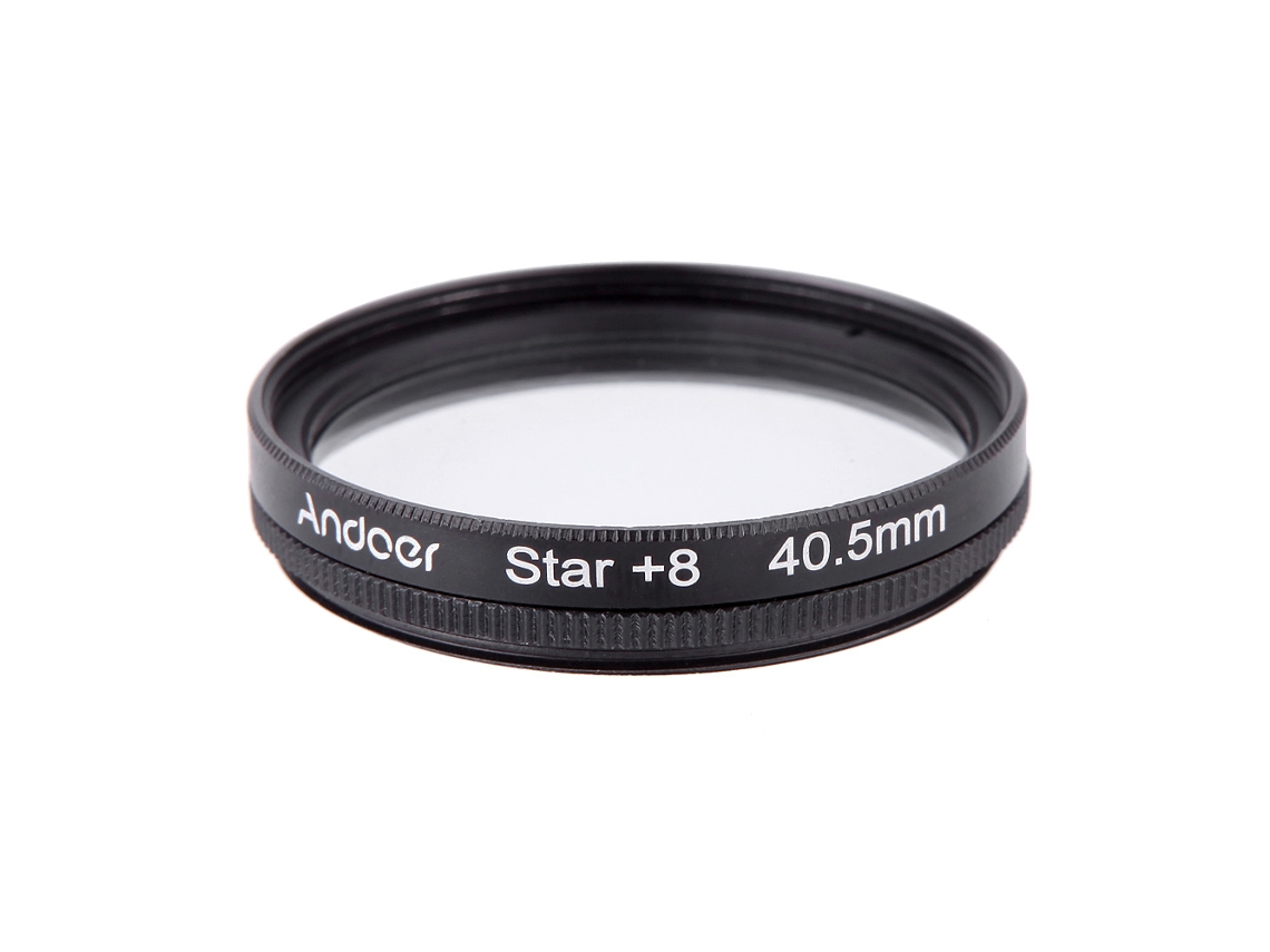 Kit De Filtros 40.5mm Uv+cpl+star8+close-up (+1+2+4+10) Para Câmeras Dslr Canon Nikon Sony