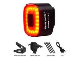 Enfitnix Cubelite Ii Bicicleta Sensor De Freio Inteligente Lanterna Traseira Usb Mtb Bicicleta De Estrada Luz De Condução Noturna