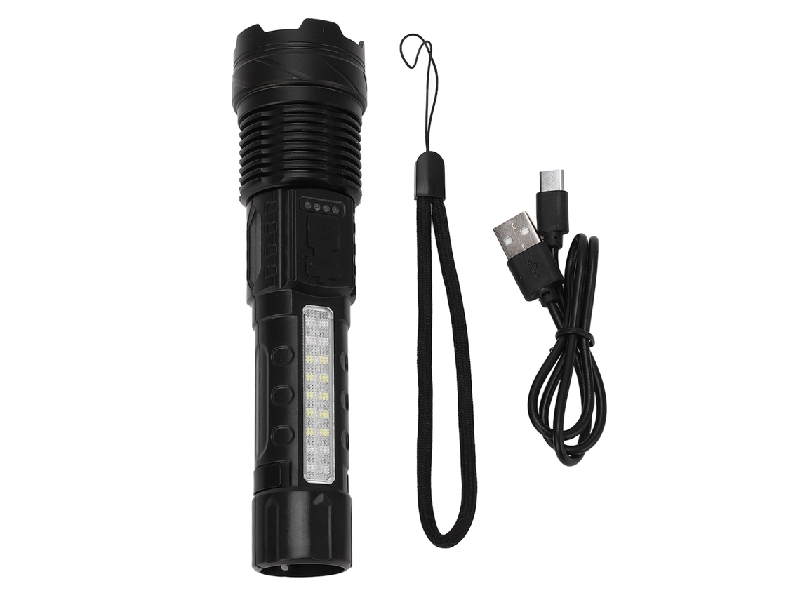 Lanterna Led Brilhante Cob Luz De Trabalho Usb Recarregável Ipx4 Iluminação Externa Lanterna Laser Branca 800lm Aquaforge
