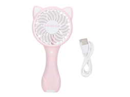 Laxiscreed Mini Ventilador De Mão Recarregável, Portátil E Leve Para Dias Quentes