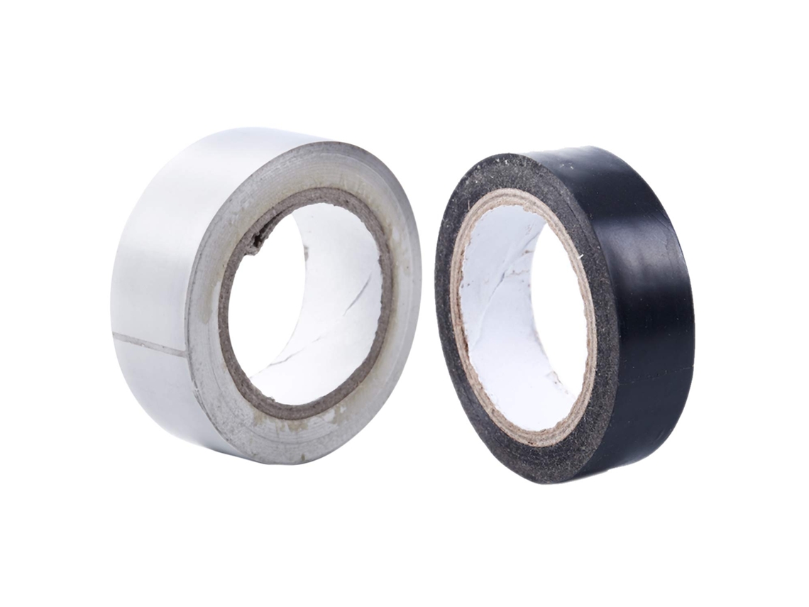 Fita Isolante Impermeável Para Conduítes, 19mm X 10m, Colorida E Preta