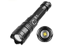 Lanterna Led Recarregável 90000 Lúmens com Zoom e 5 Modos HALINUIA