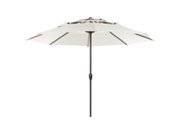 Guarda-sol De Jardim 285 Cm Bibione Creme Claro