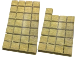 Inoomp Plugues para Mudas, Proteção Das Raízes Das Plantas, Feitos de Material Sintético, Formato Cúbico, 49 Unidades, CHABERLU