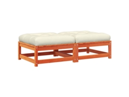 Garden Footstool, Garden Footstools Vidaxl Marrom Madeira De Pinho (n/a)