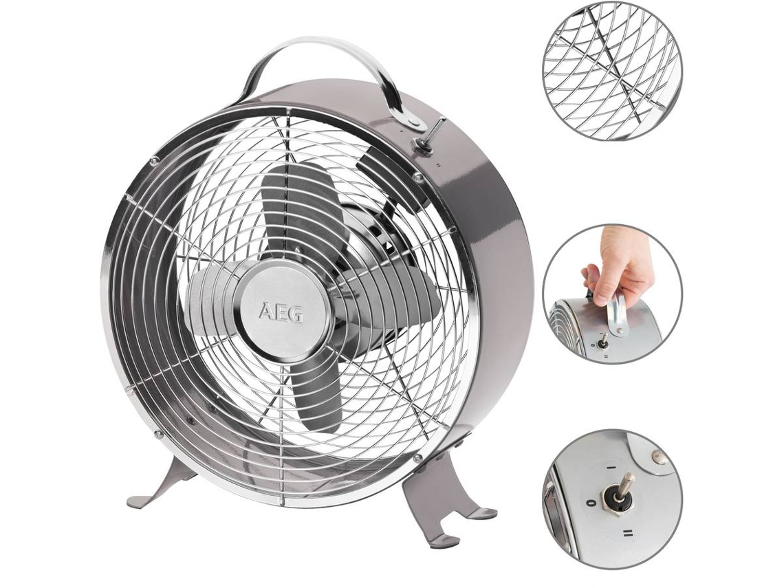 Ventoinha de Chão AEG VI 5617 (2 velocidades - 20 W - Diâmetro 26 cm)