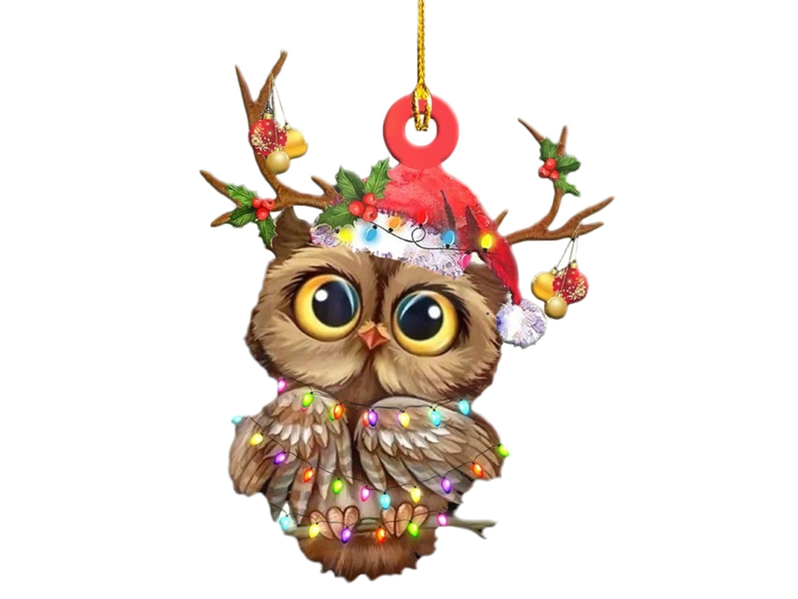 Laxiscreed Ornamento De Natal Em Acrílico Para Decoração E Presente Festivo