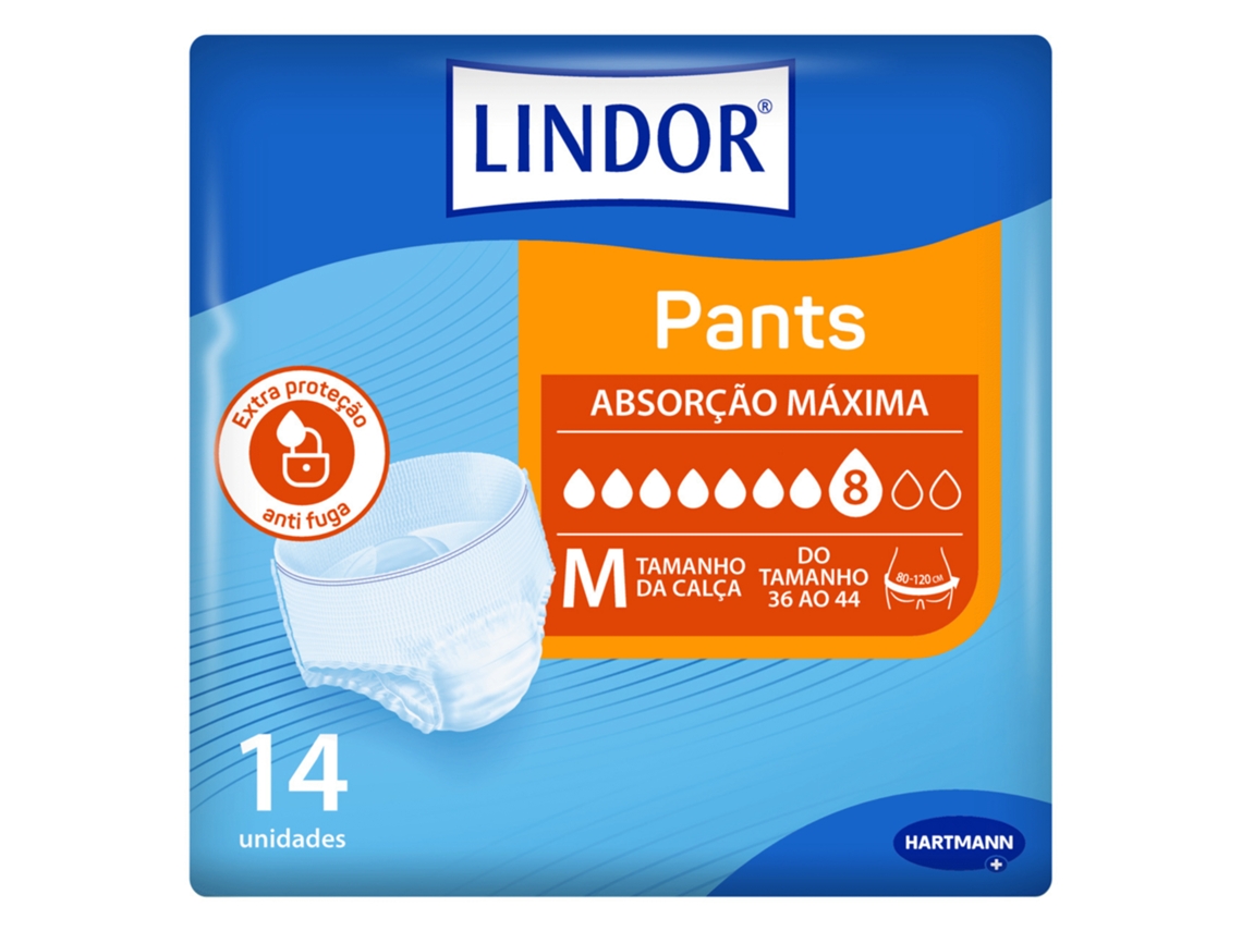 Cuecas Incontinência Pants Maxi M Lindor