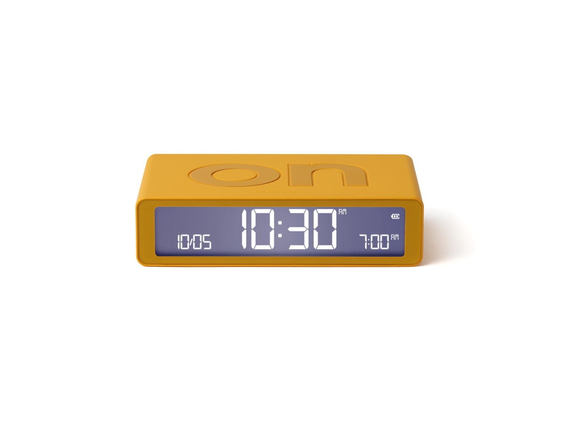 Despertador LEXON FLIP Classic (Amarelo) 