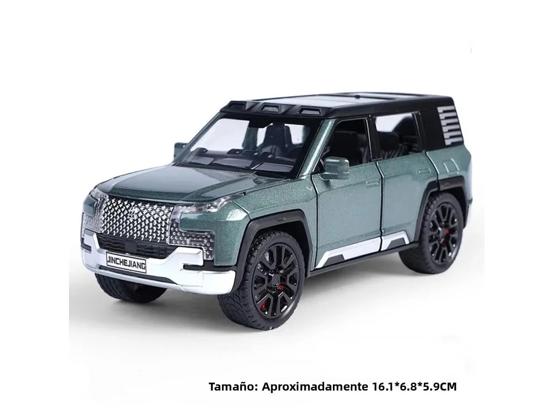 (u8 Verde) Miniatura De Carro Byd Em Escala 1:32 Com Efeitos Sonoros E Luminosos.