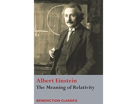 Livro The Meaning of Relativity de Albert Einstein (Inglês)