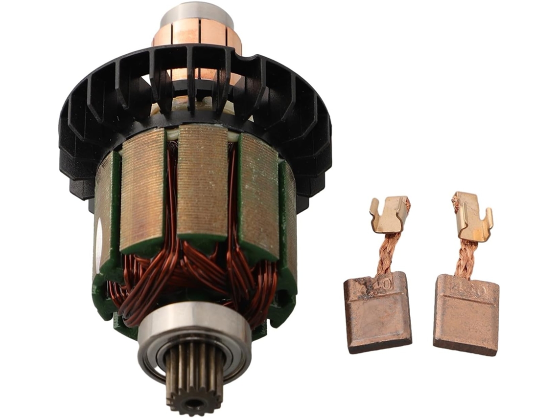Conjunto De 3 Escovas De Carvão De Substituição Para Ferramentas Elétricas (ddf482, Dhp482)