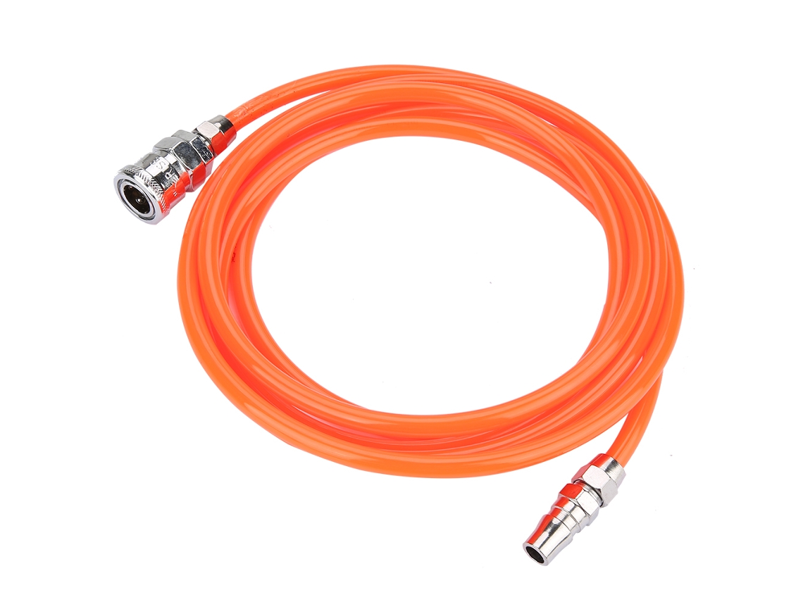 Laxiscreed Mangueira Pneumática Para Ar Comprimido Com Conectores 1/4" Macho E Fêmea