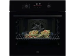 Forno Multifunções AEG OU5PB40NSK (72 L - AquaClean e Pirólitico - Preto) 