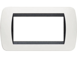 Espelho para Tomada/Interruptor BTICINO L4804PB