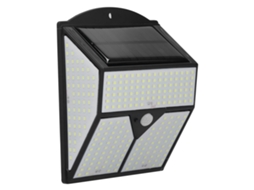 Lâmpada De Parede Com Sensor De Movimento Alimentada A Energia Solar - Laxiscreed Led