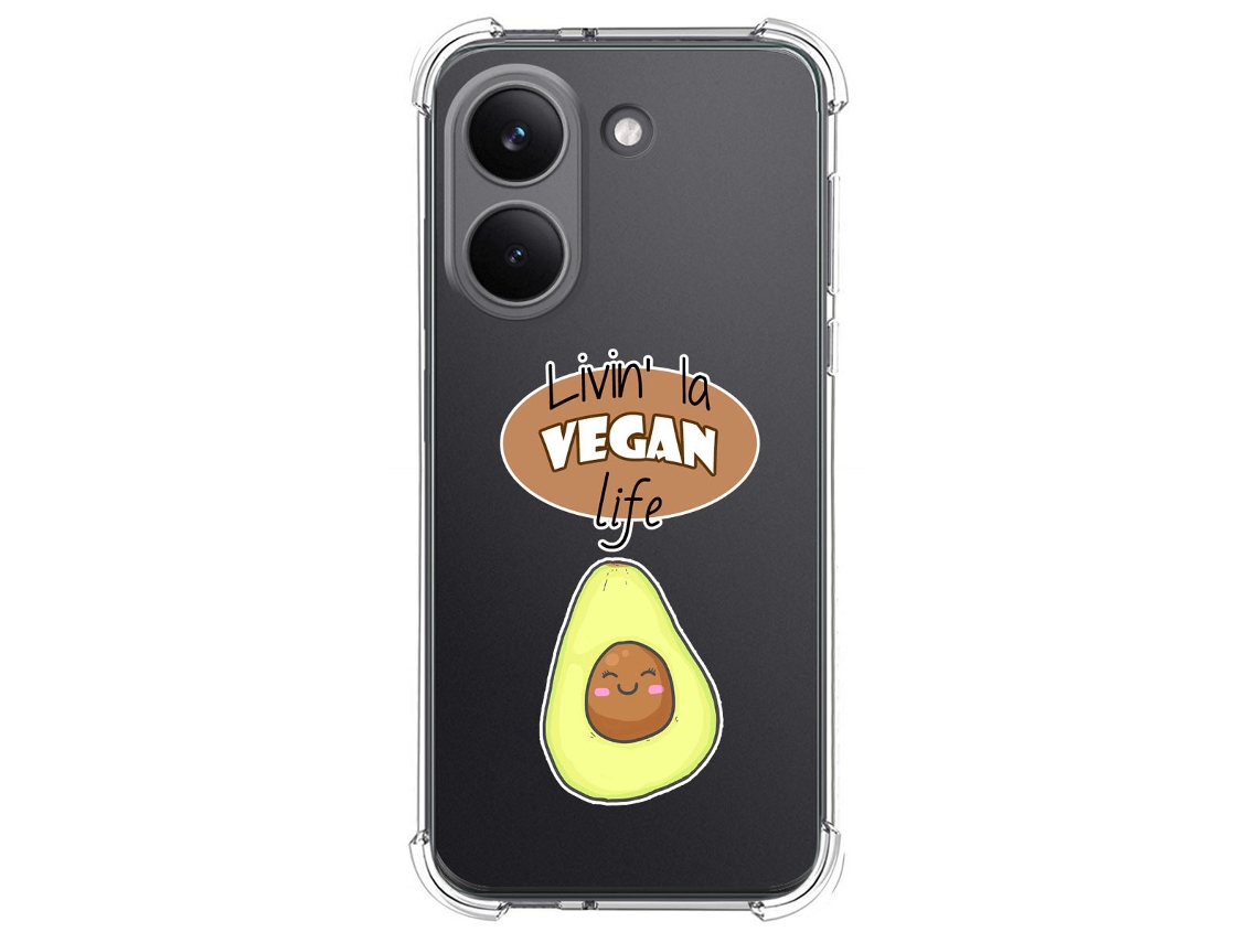 Capa Tumundosmartphone De Silicone À Prova De Choque Para Xiaomi Poco X8 Pro 5g Design Vegano Desenho Animado