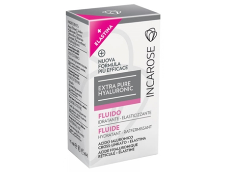 INCAROSE Extra Pure Ácido Hialurónico Fluido Rosto Elastina 15 Ml