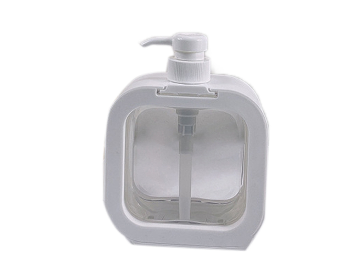 Garrafa de Loção com Bomba 500ml Pet Recarregável S/MARCA