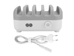 Orico Duk-5p Estação De Carregamento Usb De Alta Potência Carregador De Celular Com Múltiplas Interfaces Branco