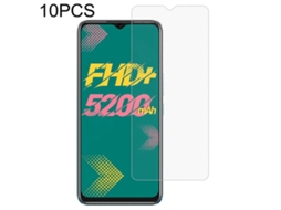10 Unidades De Película De Vidro Temperado 9h 2.5d De 0,26 Mm Para Infinix Hot 11 (10 Unidades)