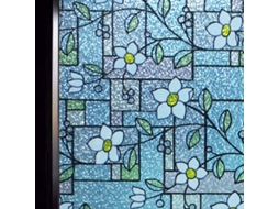 Película Decorativa Para Vidro, Película De Privacidade Para Janelas, Design Dupla Face, Aderência Estática, Sem Adesivo, Proteção Uv