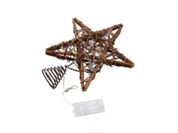 Estrela de Vime para Árvore de Natal LAXISCREED