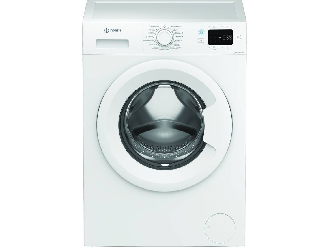 Máquina de Lavar Roupa INDESIT 	IP 1164 PUSH&GO SPT (11 kg - 1400 RPM - Branco)