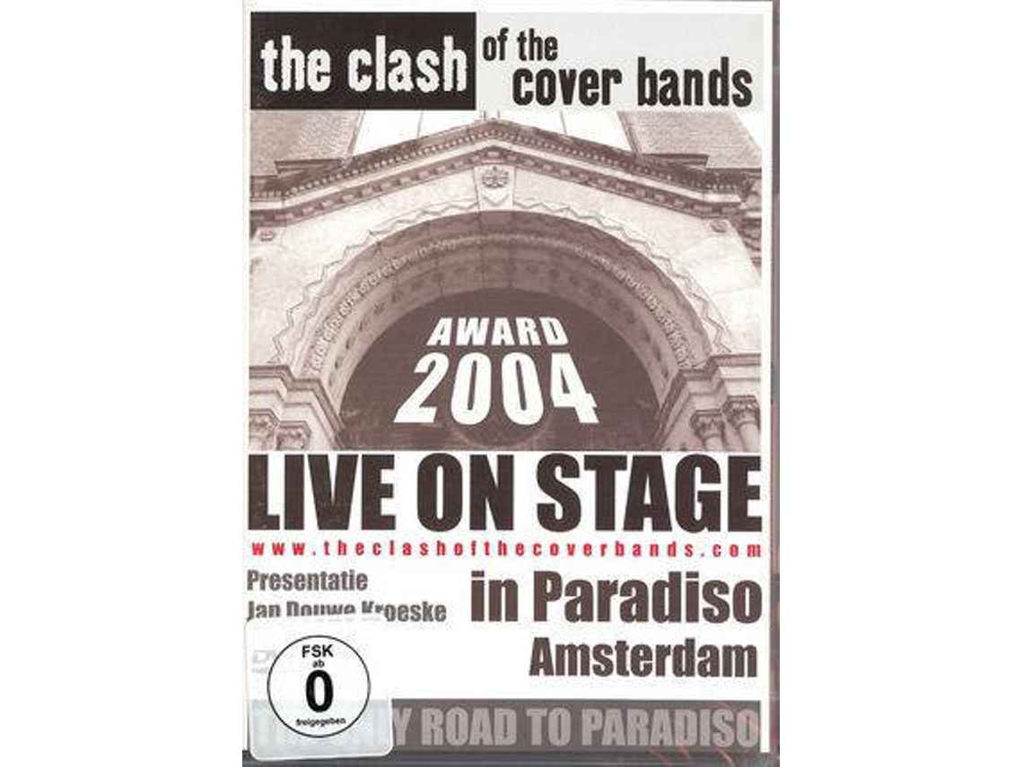 DVD The Clash Of The Cover Bands, Award 2004, Live On Stage In Paradiso Amsterdam