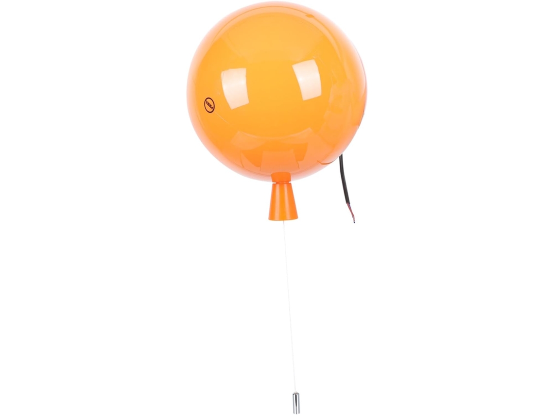 Arte de Parede com Balões Coloridos de 20 Cm, Luz Quente Laranja, Luminária Noturna Romântica e Criativa para Casa e Quarto. SFUSHOS