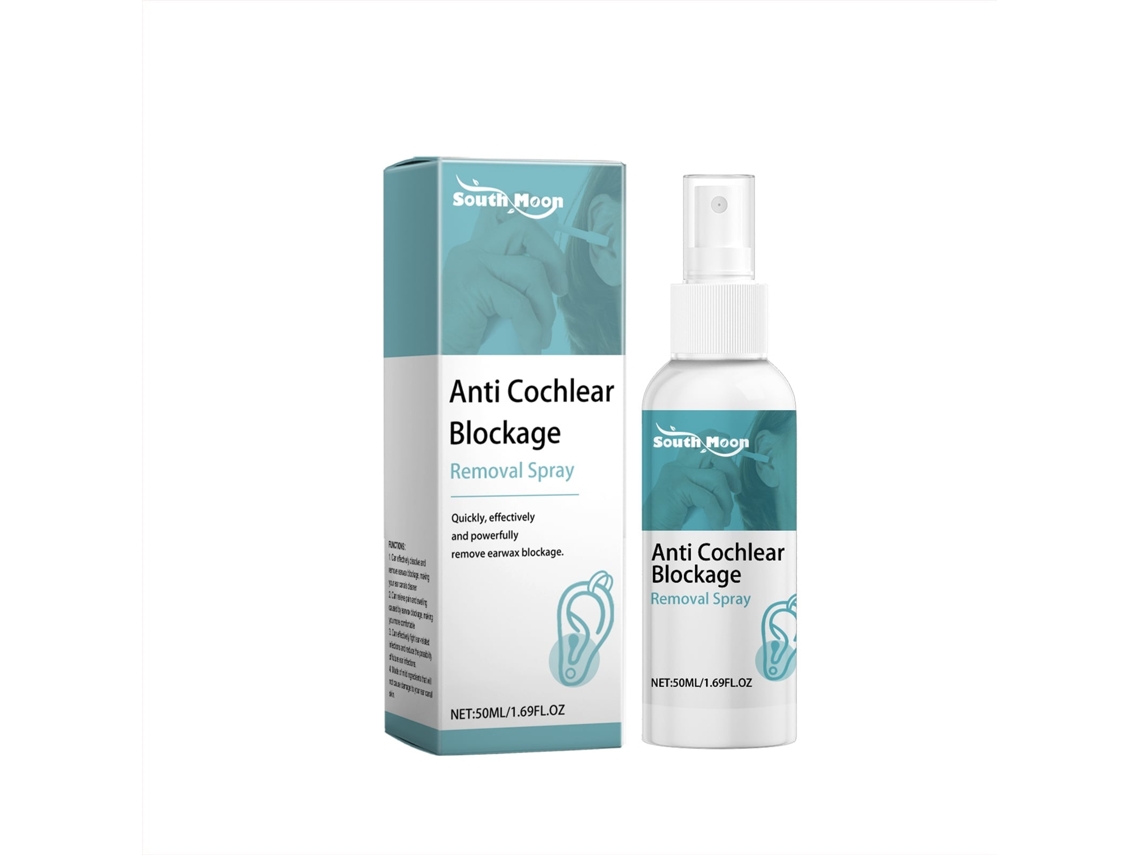 Cera do Ouvido Impactada Use Spray LAXISCREED South Moon
